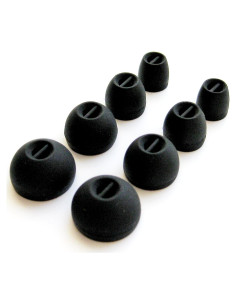 Puntas de Repuesto NICKSTON Aislamiento de Ruido 8pcs XS/S/M/L