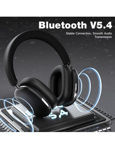 Auriculares Bluetooth AUDALA fp con Cancelación de Ruido 120H