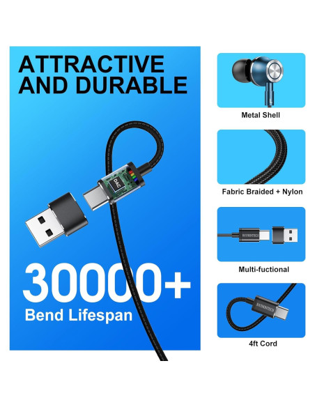 Auriculares USB C RAYHONTECH TC-4Pro con Micrófono y Aislamiento de Ruido Auriculares USB C RAYHONTECH TC-4Pro con Micrófono y Aislamiento de Ruido