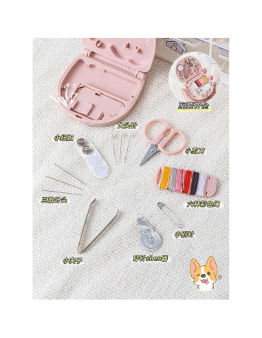 Kit de Hilos de Bordado Artxfovy 447 Colores 8m con Accesorios