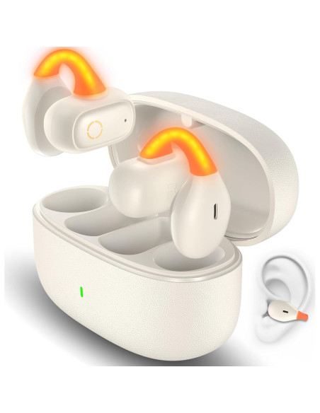 Auriculares Inalámbricos Bluetooth TOPAUX ACA-i22 Naranja Auriculares Inalámbricos Bluetooth TOPAUX ACA-i22 Naranja