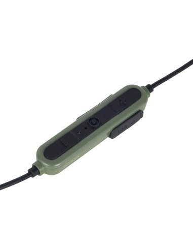 Auriculares ISOtunes Sport ADVANCE BT Verde OD - Protección Auditiva