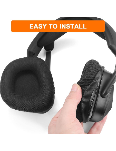 Almohadillas de Repuesto Corsair Void PRO RGB Gevo - Malla Negra