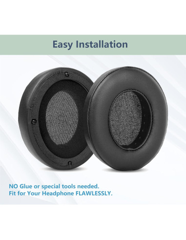 Almohadillas de Reemplazo Edifier W855 W855BT - Cuero y Espuma