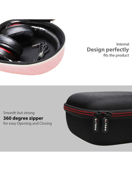 Funda universal para auriculares LTGEM Naranja - Protección EVA