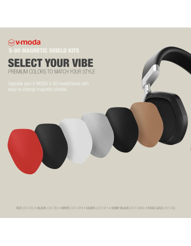 Kits de Escudo Magnético V-Moda S-80 Blanco OV3 - Fácil Instalación