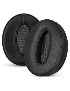 Almohadillas de Reemplazo Brainwavz para Sennheiser HD 4.50BT - Cuero Real y Espuma de Memoria
