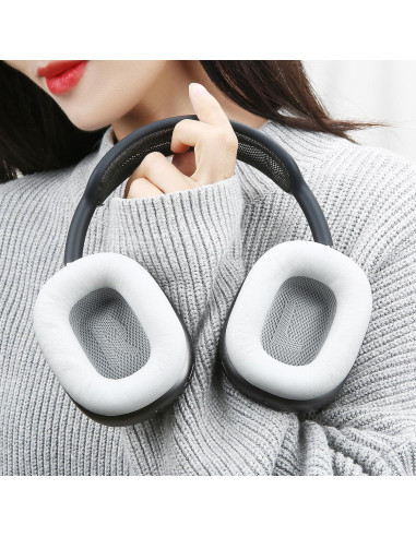 Almohadillas de oido Earrock para AirPods Max de piel de cordero