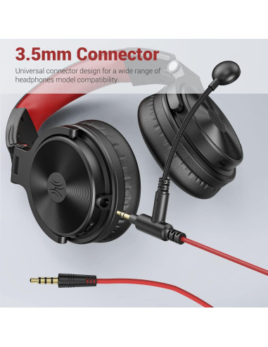 Auriculares con Cable OneOdio A71 y Micrófono Desmontable