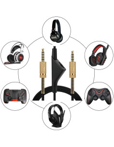 Cable de Reemplazo AUX EARLA TEC para Astro A10 A40 2M Control Volumen 2