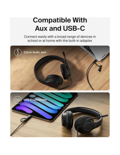 Auriculares con cable Belkin SoundForm Inspire para niños - Negro 2