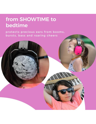 Auriculares para Niños Baby Banz EM006 - Protección Auditiva 6 meses a 10 años