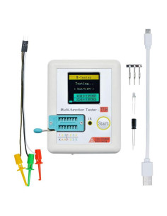 Probador de Transistores LCR Aideepen TC-T7-H Pantalla LCD