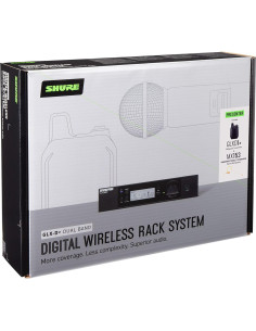 Micrófono Inalámbrico Shure GLXD14R+ con Diadema MX153 2