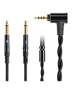 Cable Balanceado FAAEAL 2.5mm a Doble 3.5mm para Auriculares