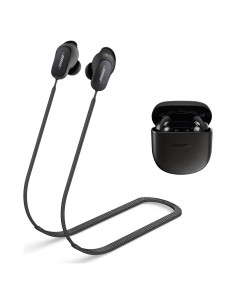 Correa Antipérdida WOFRO para Bose QuietComfort Earbuds II - Negro