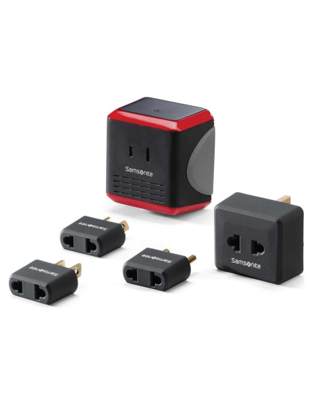 Kit Convertidor Adaptador Samsonite 1600W Negro/Rojo