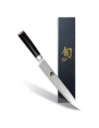 Cuchillo de Rebanar Shun Classic 22.86 cm Acero Damasco