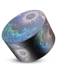 Molino de Especias WDXIUE Manual Colorido 7.6cm Zinc