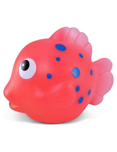 Juguete de Baño Pez Payaso Rosa DolliBu - Flotante 7.62 cm