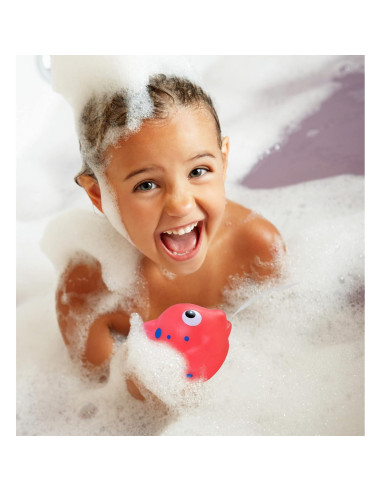 Juguete de Baño Pez Payaso Rosa DolliBu - Flotante 7.62 cm