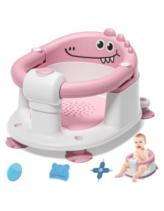 Asiento de Baño Antideslizante para Bebés YT-8810 - Rosa