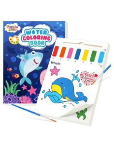 Set de Pintura de Acuarela para Niños FEREDO KIDS - Mundo Marino