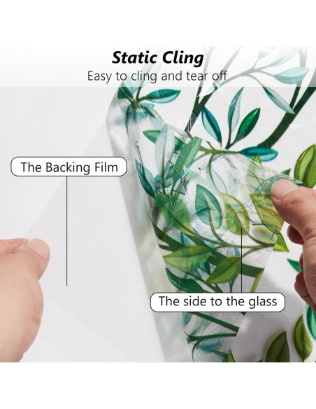 Película de Privacidad Finnez 44.5x198 cm Vinilo Anti UV