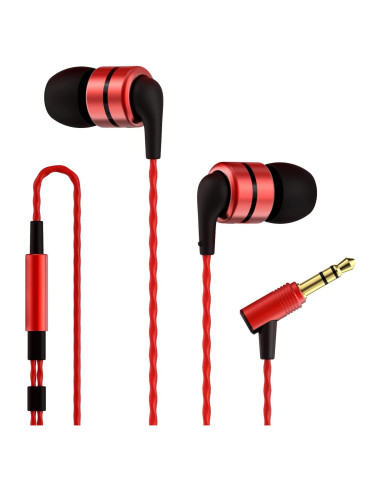 Auriculares In-Ear SoundMAGIC E80 HiFi Estéreo Aislantes Rojo