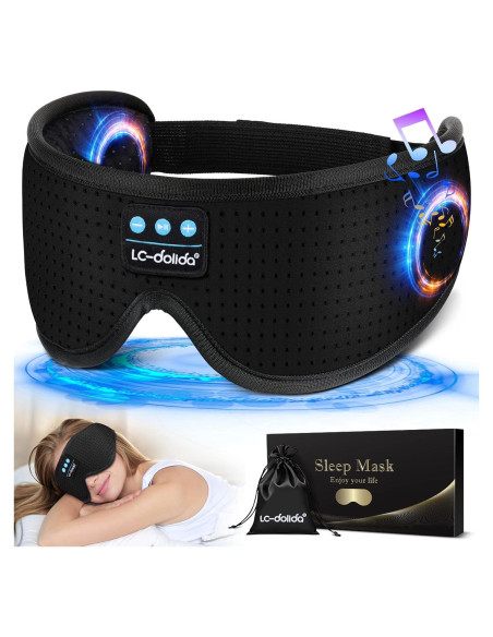 Auriculares para dormir LC-dolida Bluetooth 5.2 con ruido blanco