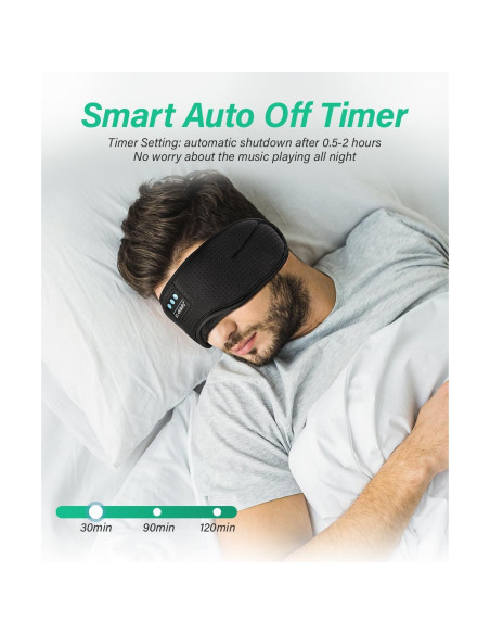 Auriculares para dormir LC-dolida Bluetooth 5.2 con ruido blanco