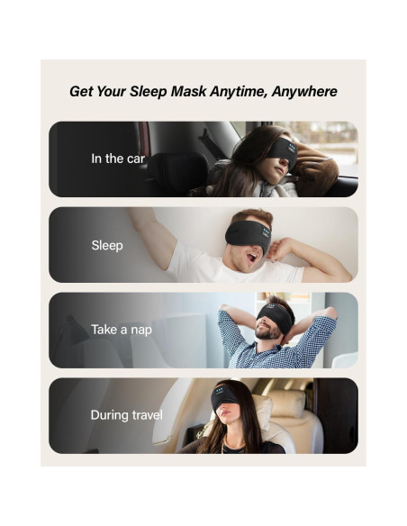 Auriculares para dormir LC-dolida Bluetooth 5.2 con ruido blanco