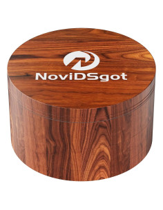 Molino de Especias Manual NoviDSgot 7.6 cm Zinc Marrón