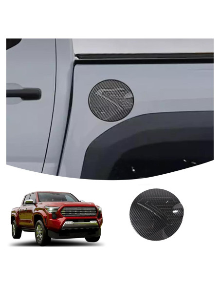 Cubierta de Tapa de Tanque de Combustible Lcojicep para Toyota Tacoma 2024-2025 ABS 3D
