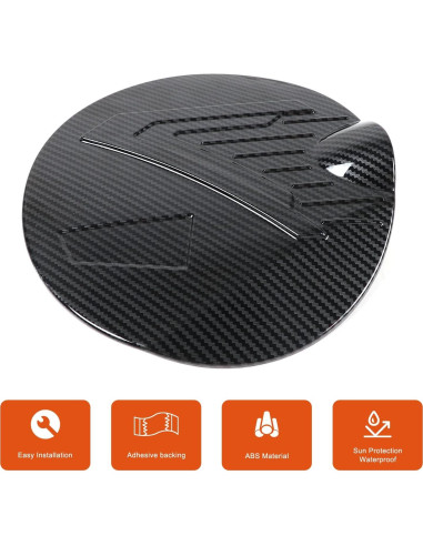 Cubierta de Tapa de Tanque de Combustible Lcojicep para Toyota Tacoma 2024-2025 ABS 3D