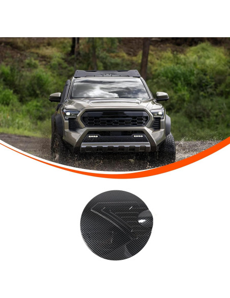 Cubierta de Tapa de Tanque de Combustible Lcojicep para Toyota Tacoma 2024-2025 ABS 3D