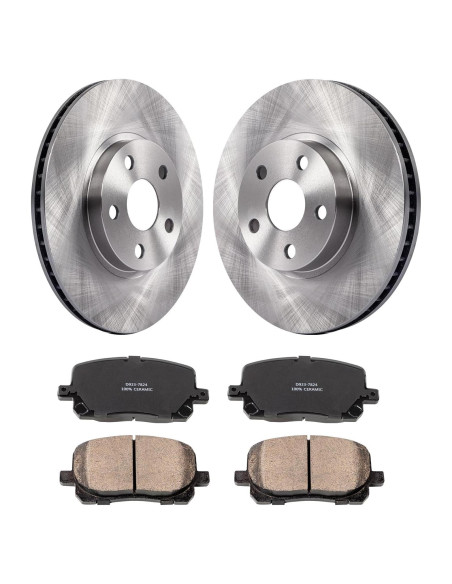 Kit de Freno Delantero SUNROAD para Toyota Corolla y Pontiac Vibe