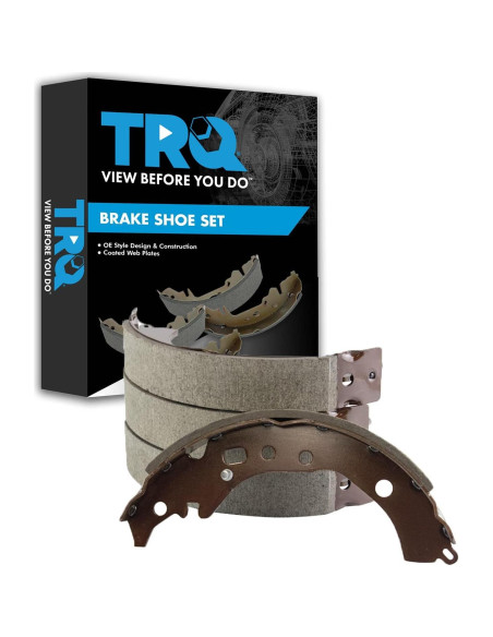 Zapatas de freno traseras TRQ BFA14306 para Toyota y Scion