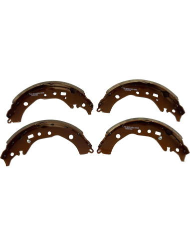 Zapatas de freno traseras TRQ BFA14306 para Toyota y Scion