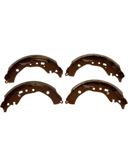 Zapatas de freno traseras TRQ BFA14306 para Toyota y Scion