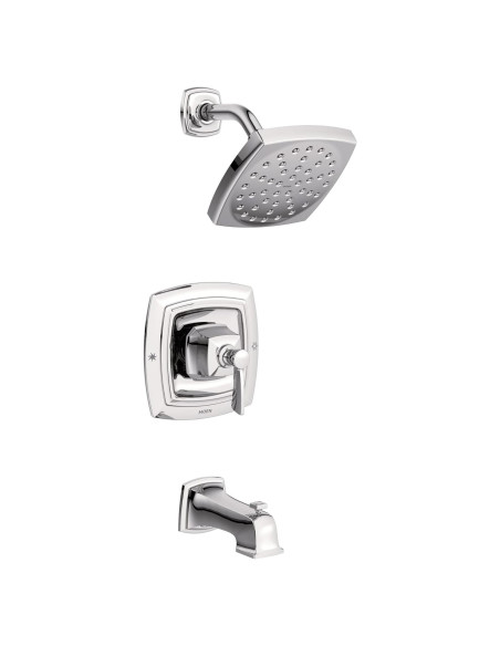 Conjunto de Ducha y Bañera Moen Conway Cromo Posi-Temp