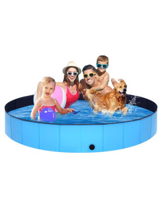 Piscina Plegable para Perros STUDESK 200 cm Antideslizante