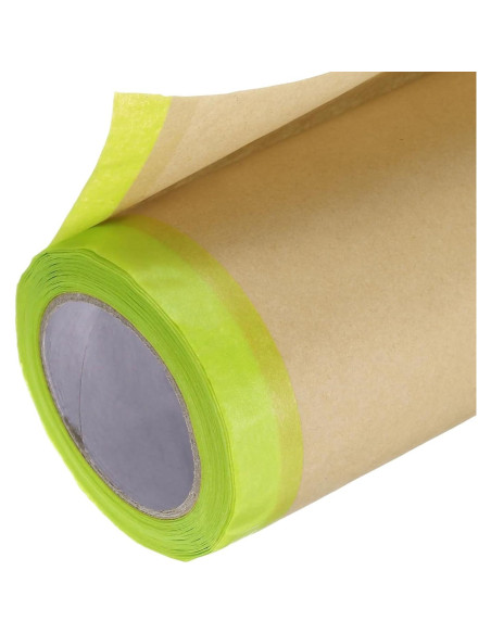 Cinta de Enmascarar Pre-Cinta uxcell 15cm x 12m 3 Rollos Cinta de Enmascarar Pre-Cinta uxcell 15cm x 12m 3 Rollos