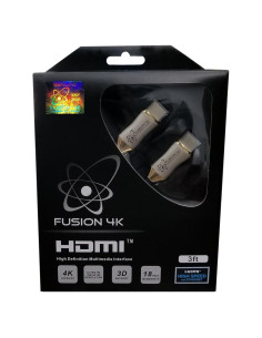 Cable HDMI 4K Fusion4k 0.91m Alta Velocidad 60Hz