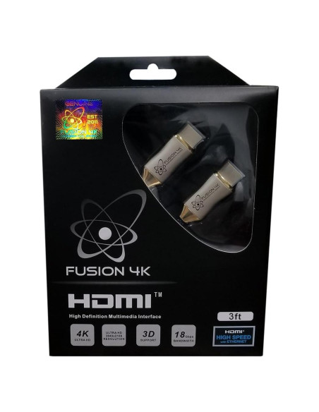 Cable HDMI 4K Fusion4k 0.91m Alta Velocidad 60Hz