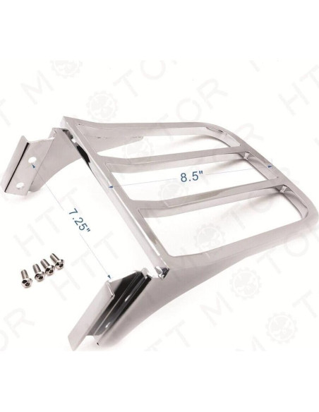 Soporte de Equipaje Desmontable HTTMT para Harley Softail Dyna