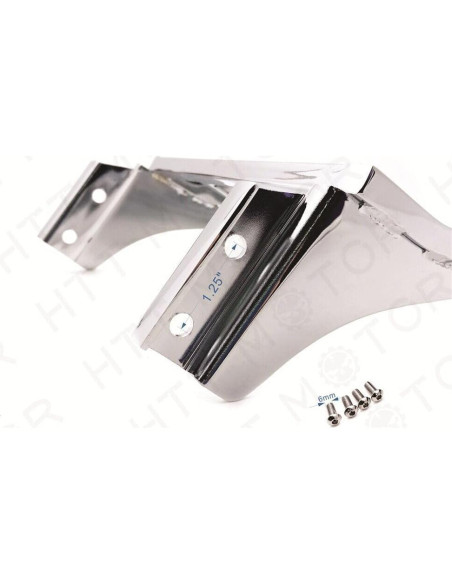 Soporte de Equipaje Desmontable HTTMT para Harley Softail Dyna