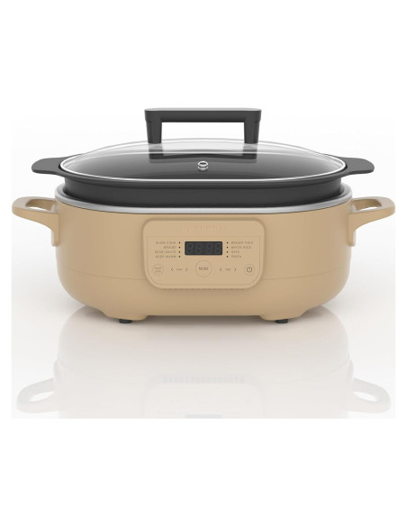 Olla Multiusos 6QT Indy Vac Programable 8 en 1 Antiadherente