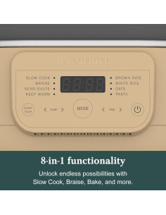 Olla Multiusos 6QT Indy Vac Programable 8 en 1 Antiadherente 2