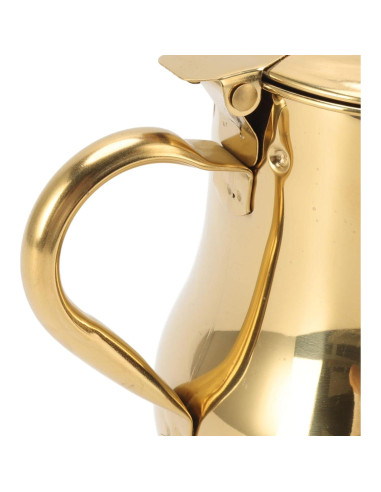 Tetera de Café y Té YOUTHINK 500ml Acero Inoxidable Dorada